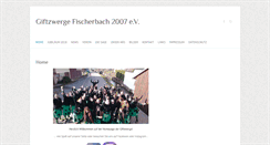 Desktop Screenshot of giftzwerge-fischerbach.de